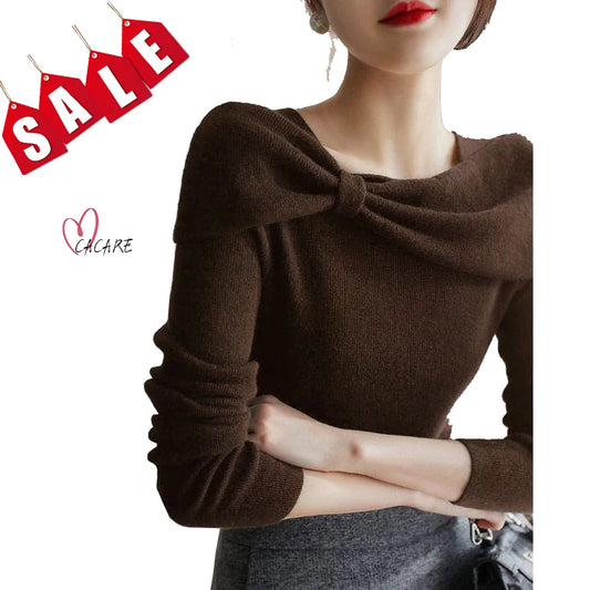 SALE 2023 Women'S Sweater Korean Fashion Knit Dongdaemun Korean Reviews Many Clothes Women'S Autumn Clothing Pullovers / KC